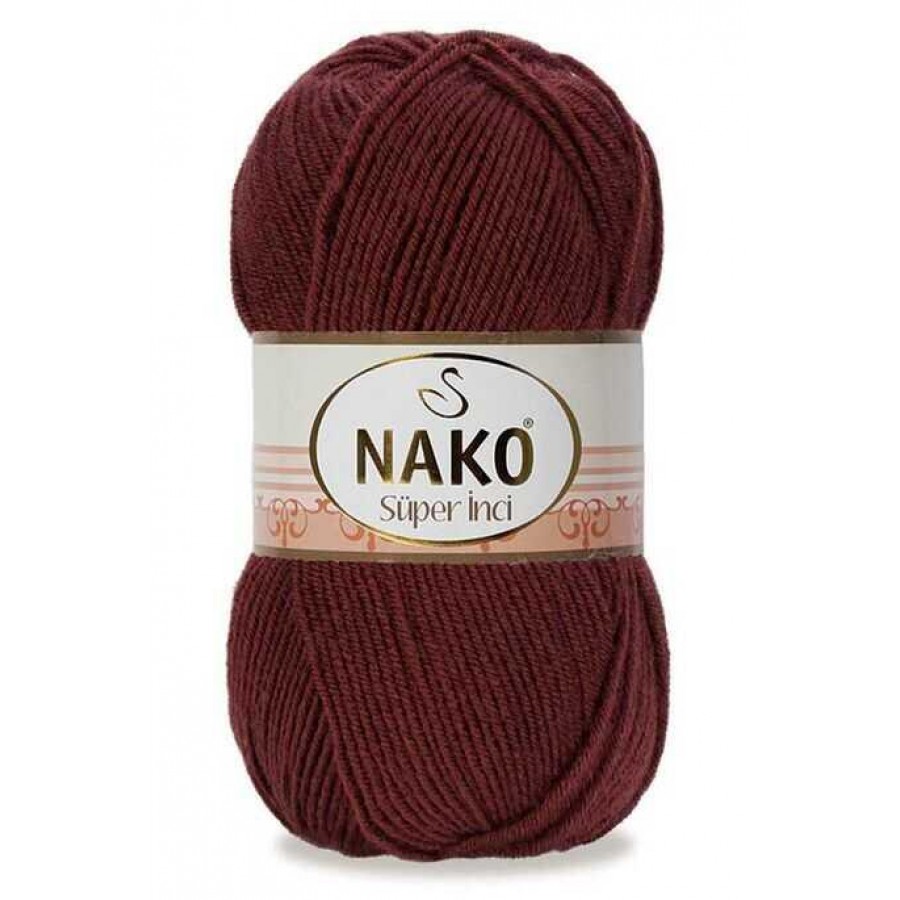 NAKO,SÜPER İNCİ 13863 KIZIL KAHVE