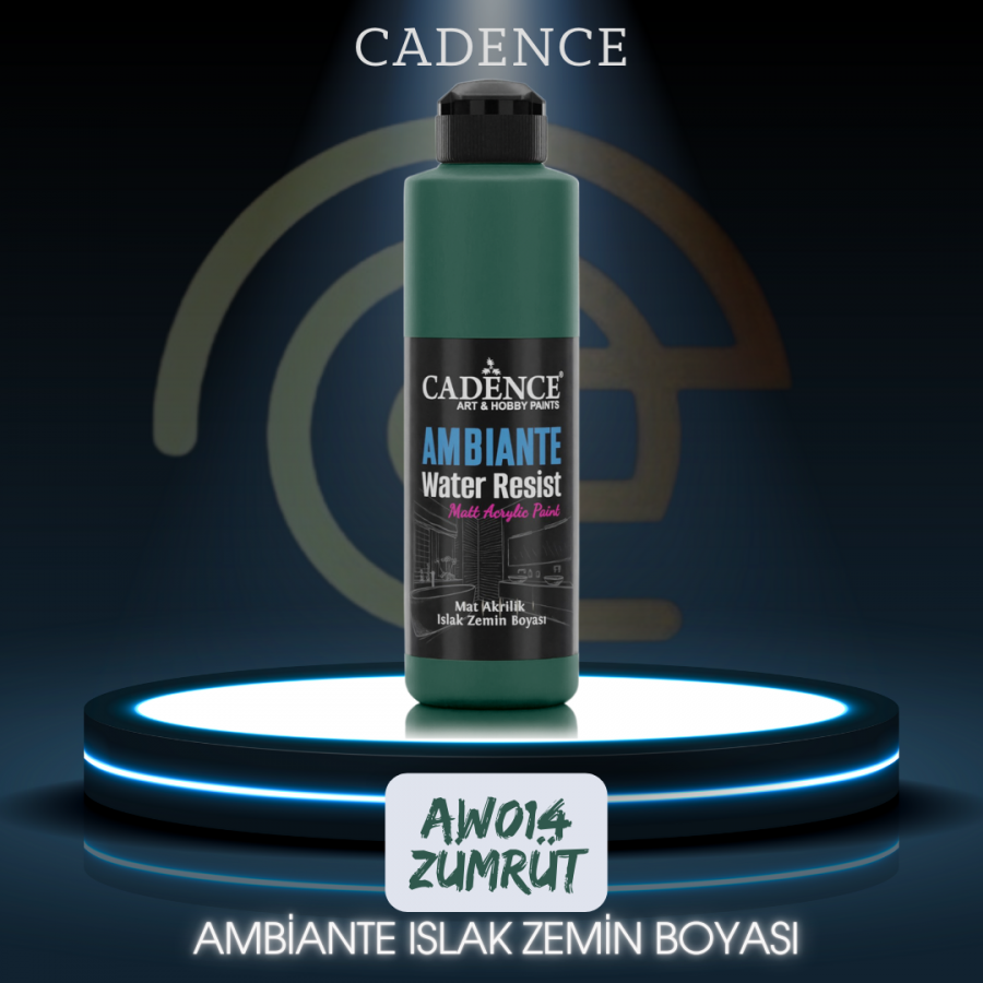 AW14 Zümrüt Ambiante Islak Zemin Boyası 250ML + Katalizör 10GR