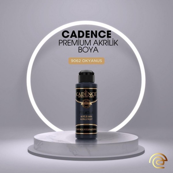 Cadence PREMİUM AKRİLİK BOYA 120 ML 9062 OKYANUS
