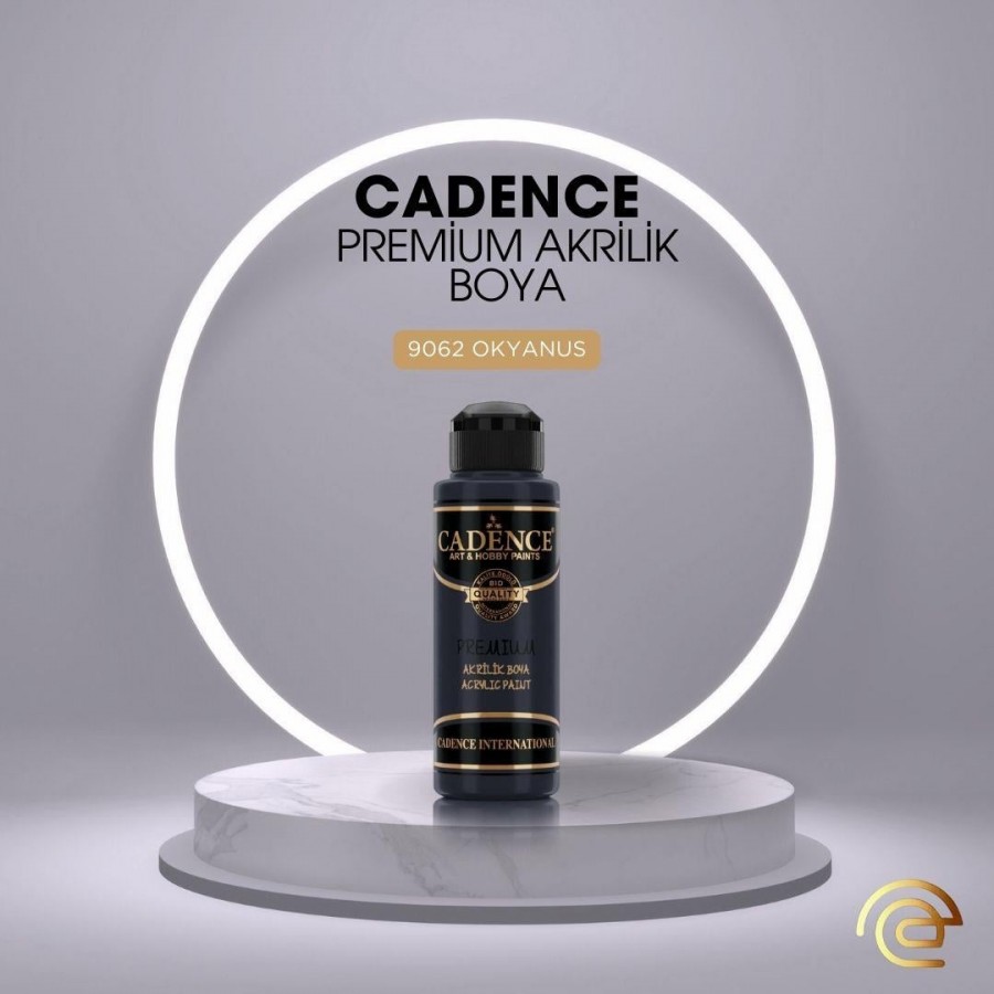 Cadence PREMİUM AKRİLİK BOYA 120 ML 9062 OKYANUS