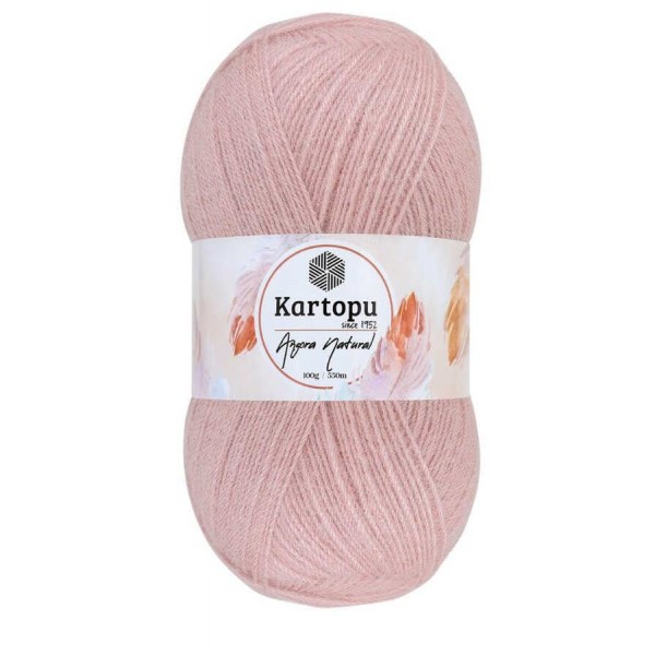KARTOPU,ANGORA NATURAL K0776 PUDRA