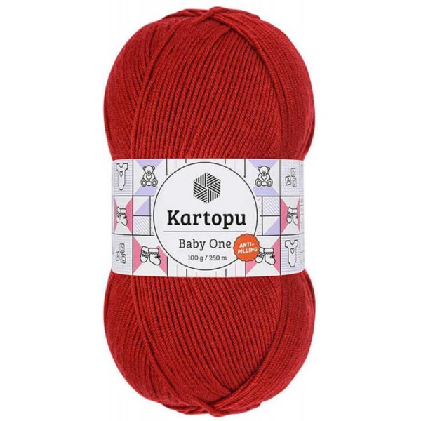 KARTOPU,BABY ONE K0129 KOYU KIRMIZI