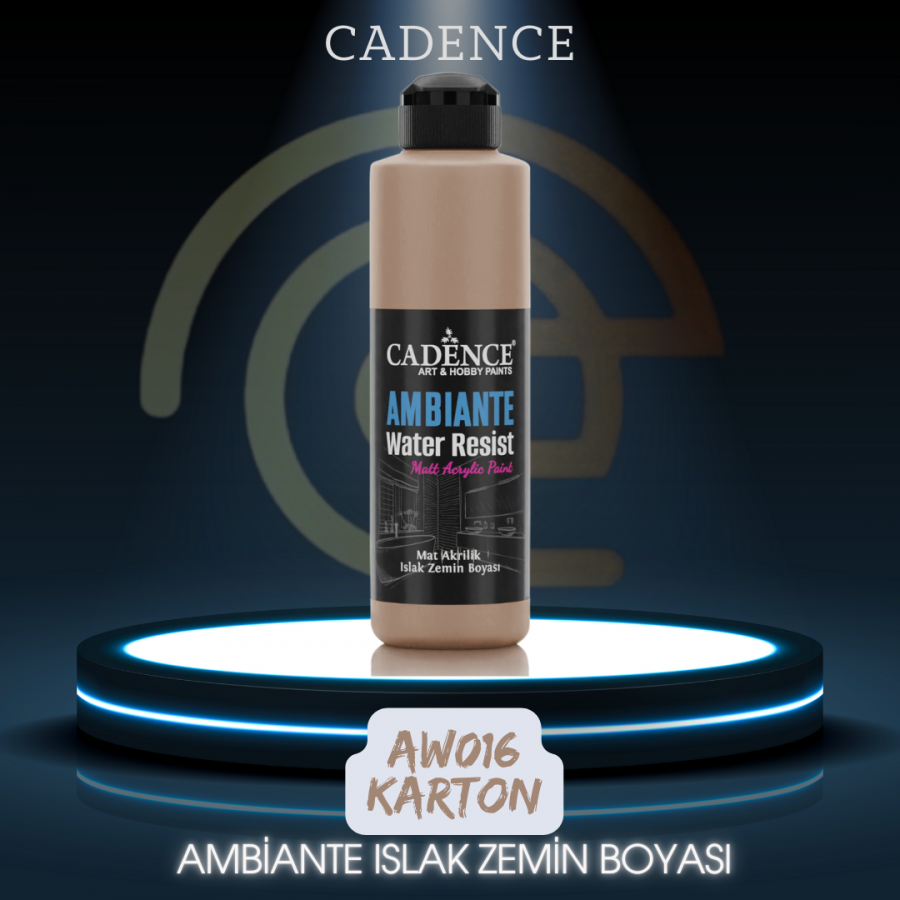 AW16 Karton Ambiante Islak Zemin Boyası 250ML + Katalizör 10GR AW16 Karton Ambiante Islak Zemin Boyası 250ML + Katalizör 10GR