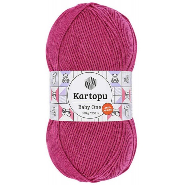 KARTOPU,BABY ONE K0245 FUŞYA PEMBE