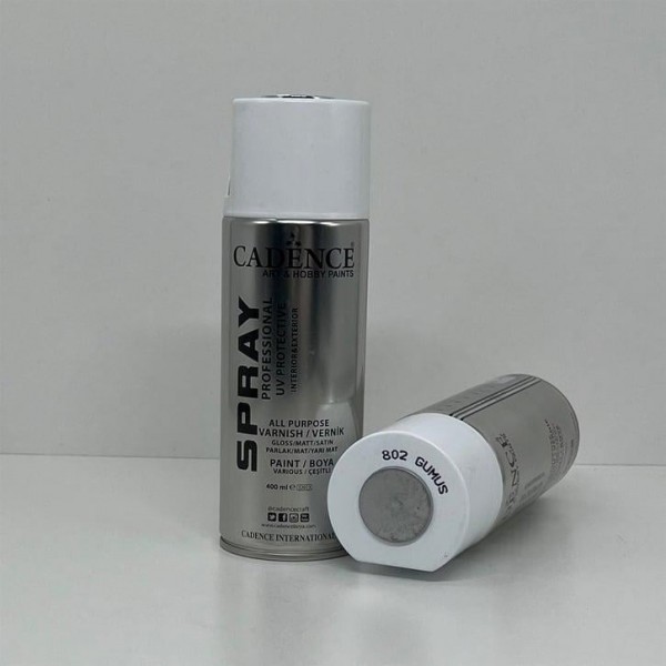 Sprey Yaldız Boya 802 Gümüş 400Ml
