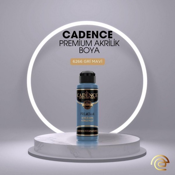 Cadence PREMİUM AKRİLİK BOYA 120 ML 6266 GRİ MAVİ Cadence PREMİUM AKRİLİK BOYA 120 ML 6266 GRİ MAVİ