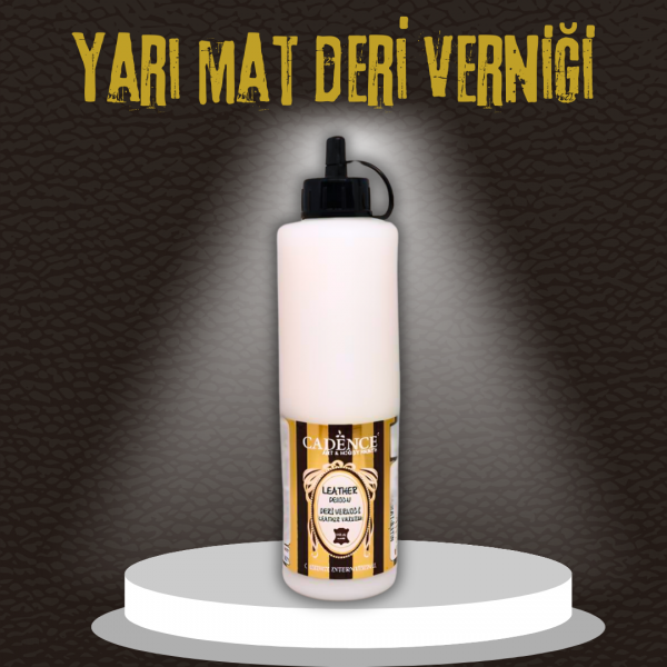 CADENCE YARI MAT DERİ VERNİĞİ 500ML