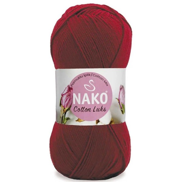 NAKO,COTTON LUKS 97575 BORDO NAKO,COTTON LUKS 97575 BORDO