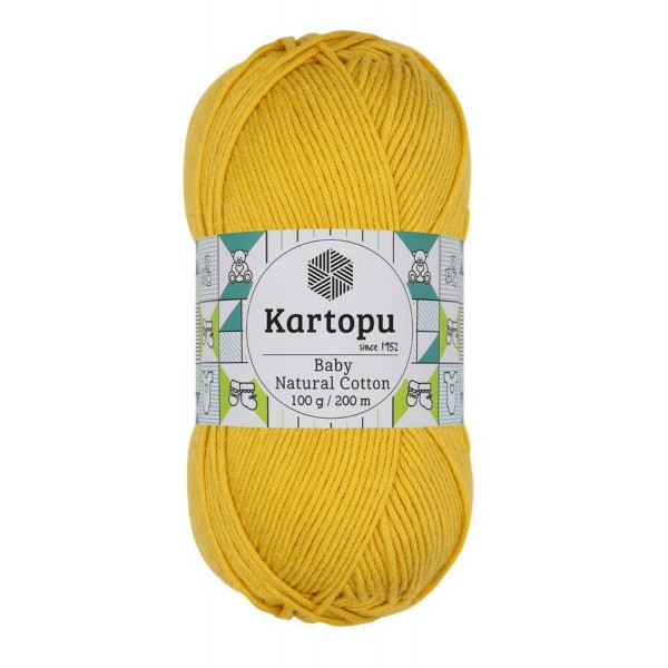 KARTOPU,BABY NATUREL COTTON K0318 KOYU SARI