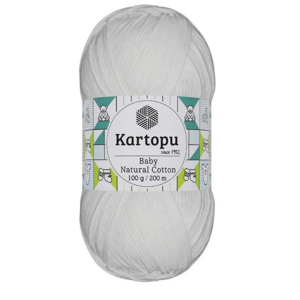 KARTOPU,BABY NATUREL COTTON K0010 BEYAZ KARTOPU,BABY NATUREL COTTON K0010 BEYAZ