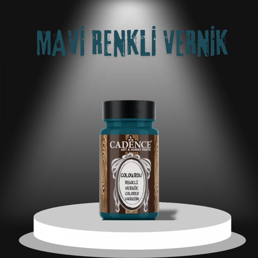 CADENCE CV09 Mavi Renkli Vernik 90ML