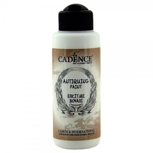 Cadence Antique Paint Eskitme Boyası 120Ml 309 Beyaz
