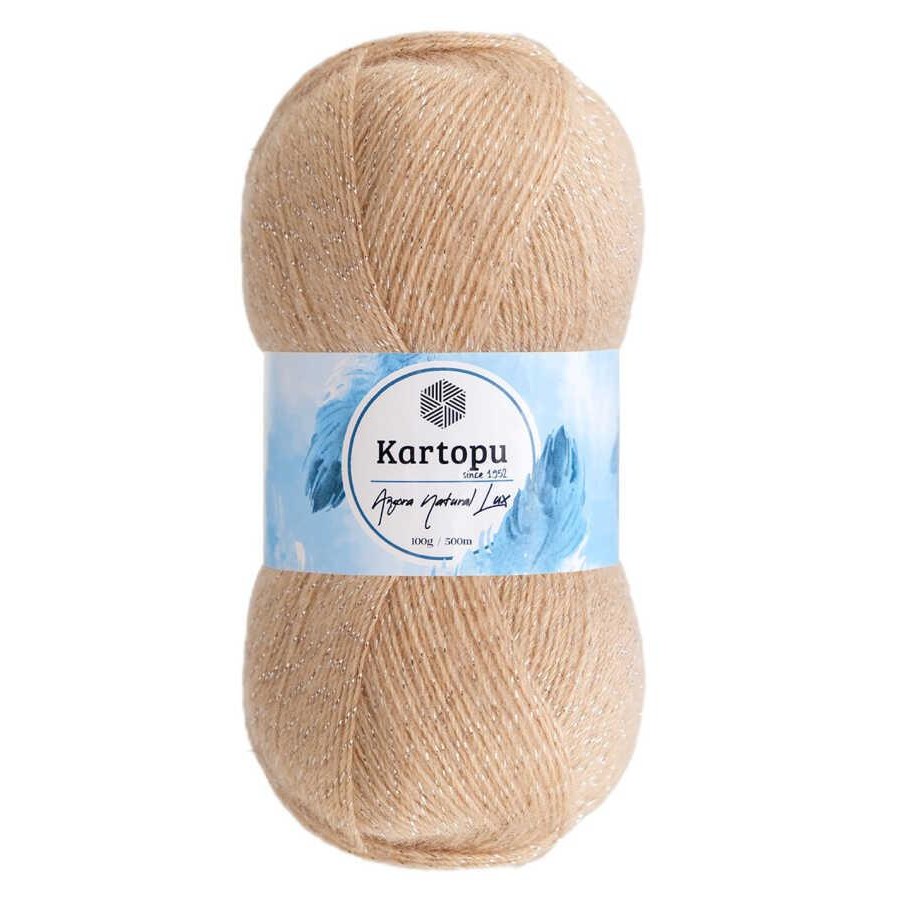 KARTOPU,ANGORA NATURAL LUX K0837 NOHUT