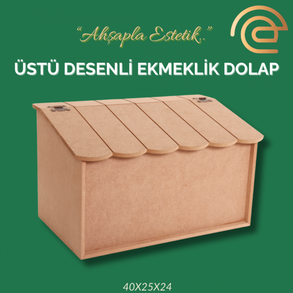 ÜSTÜ DESENLİ EKMEKLİK DOLAP