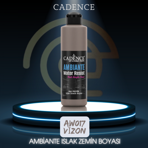 AW17 Vizon Ambiante Islak Zemin Boyası 250ML + Katalizör 10GR