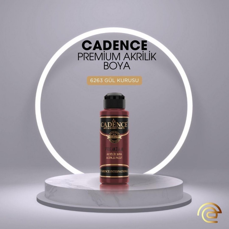 Cadence PREMİUM AKRİLİK BOYA 120 ML 6263 GÜL KURUSU Cadence PREMİUM AKRİLİK BOYA 120 ML 6263 GÜL KURUSU