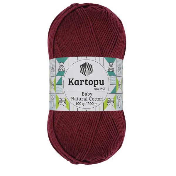 KARTOPU,BABY NATUREL COTTON K0113 KİRAZ