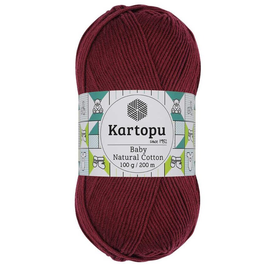 KARTOPU,BABY NATUREL COTTON K0113 KİRAZ
