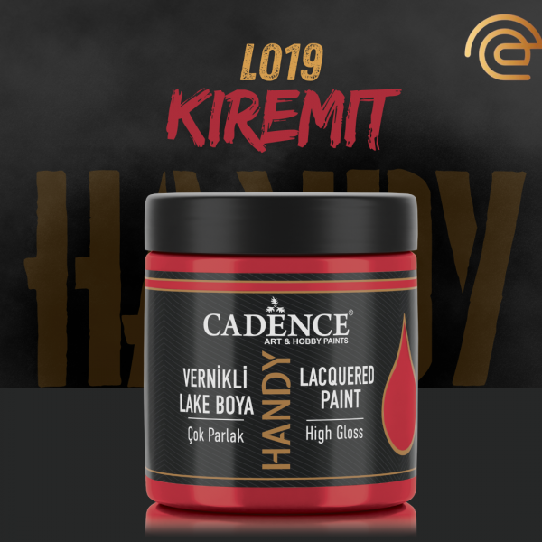 Cadence Vernikli Lake Boya L019 Kiremit 250Ml