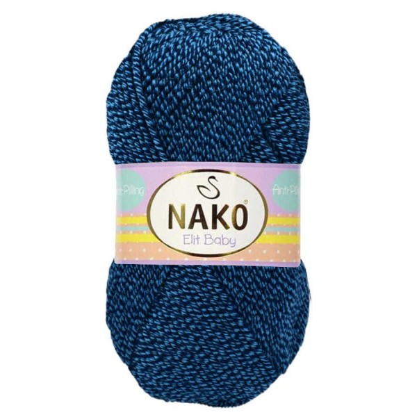 NAKO,ELİT BABY 21350 MAVİ LACİVERT MULİNE