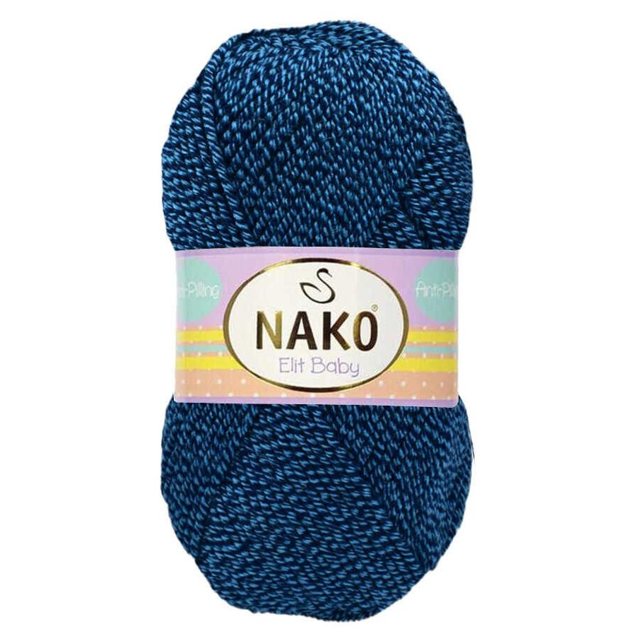 NAKO,ELİT BABY 21350 MAVİ LACİVERT MULİNE