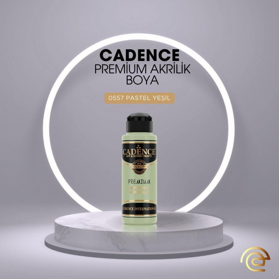 Cadence PREMİUM AKRİLİK BOYA 120 ML 0557 PASTEL YEŞİL Cadence PREMİUM AKRİLİK BOYA 120 ML 0557 PASTEL YEŞİL