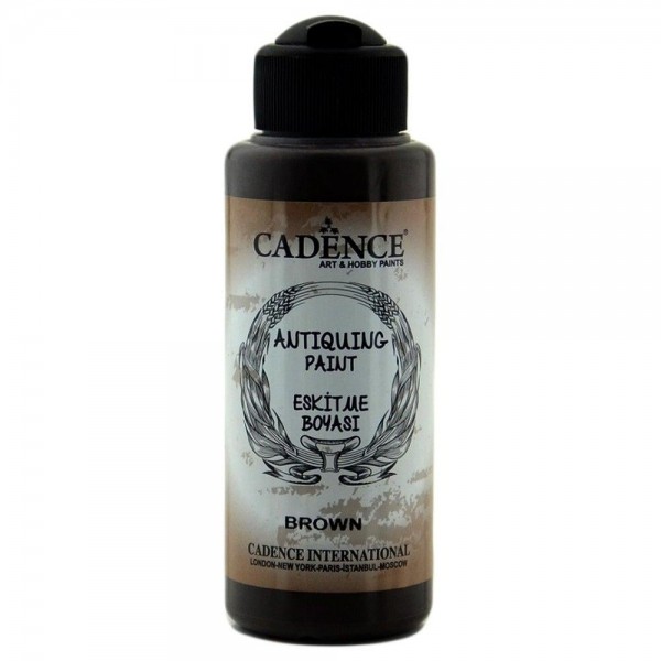 Cadence Antique Paint Eskitme Boyası 120Ml 302 Kahverengi