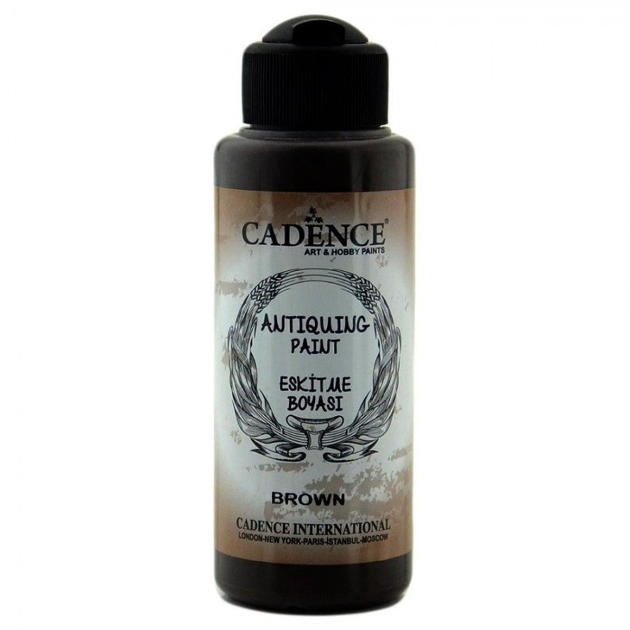 Cadence Antique Paint Eskitme Boyası 120Ml 302 Kahverengi