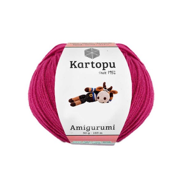KARTOPU,AMİGURUMİ K0734 KOYU PEMBE