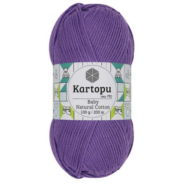 KARTOPU,BABY NATUREL COTTON K0719 KOYU EFLATUN