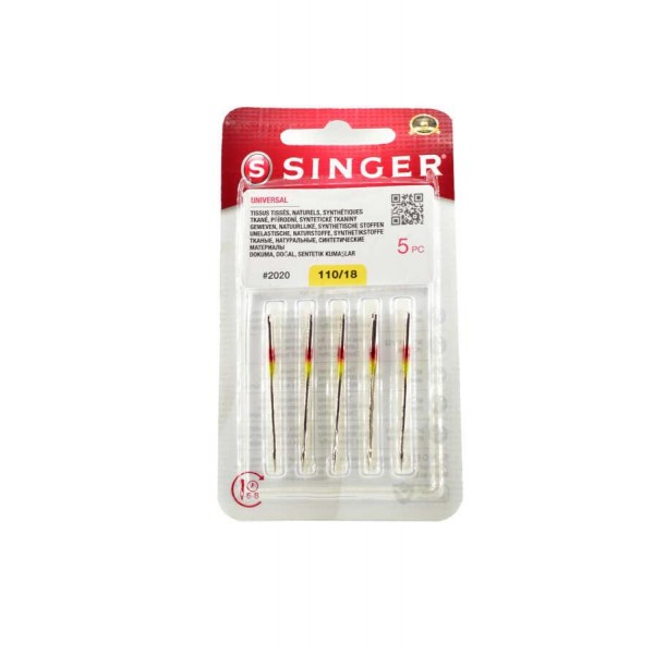 SİNGER,MAKİNE İĞNESİ NO:18 (YENİ AMBALAJ)