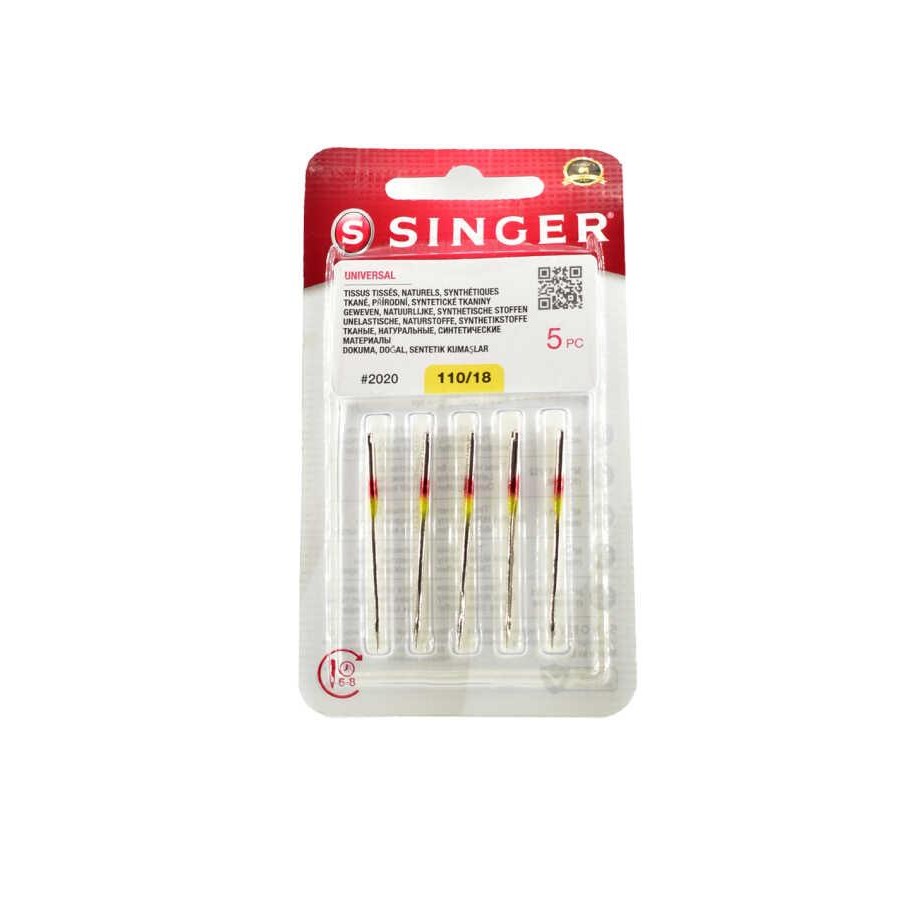 SİNGER,MAKİNE İĞNESİ NO:18 (YENİ AMBALAJ)