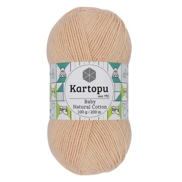 KARTOPU,BABY NATUREL COTTON K0227 AÇIK SOMON