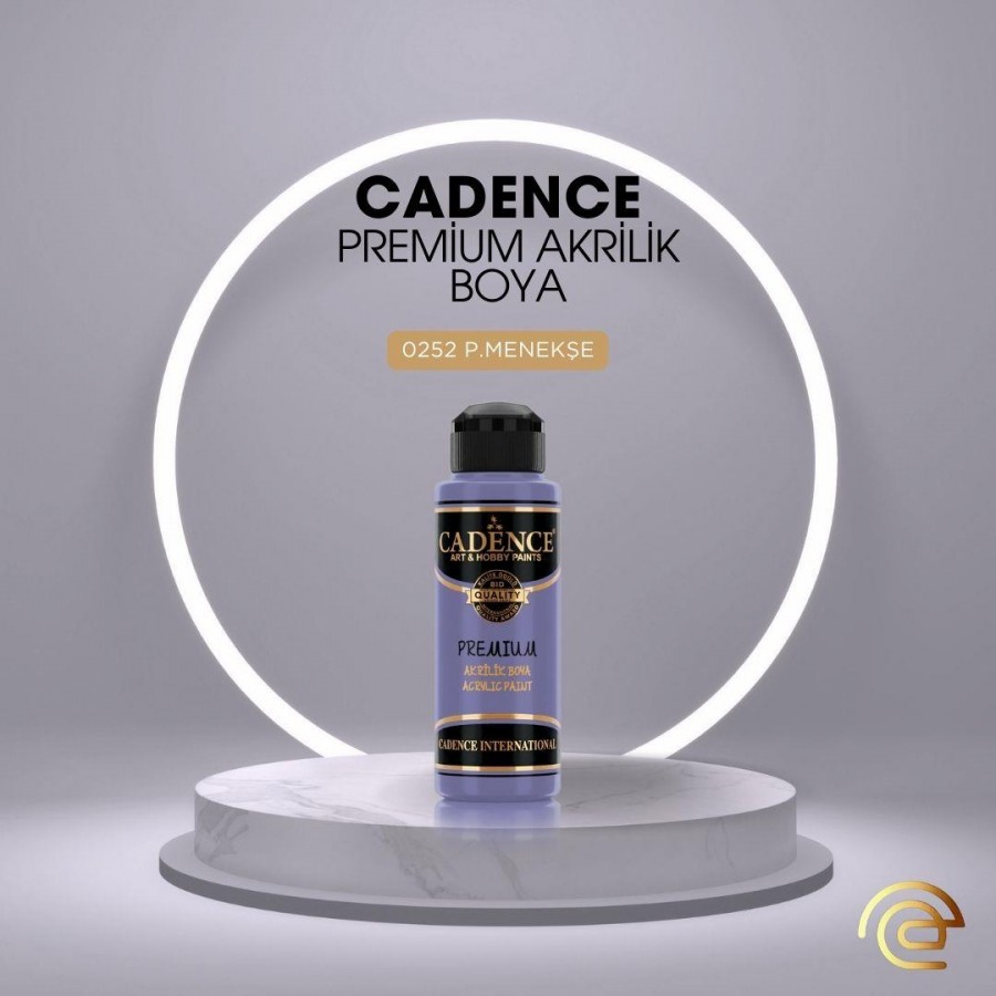 Cadence PREMİUM AKRİLİK BOYA 120 ML 0252 P.MENEKŞE