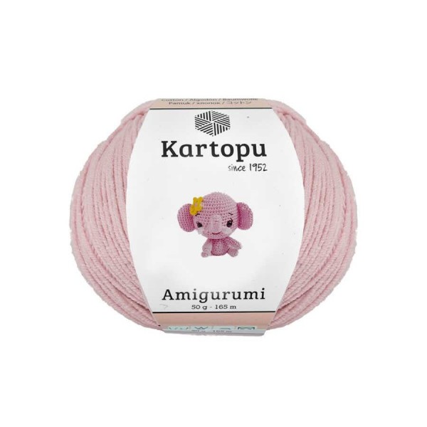 KARTOPU,AMİGURUMİ K0699 UÇUK PEMBE