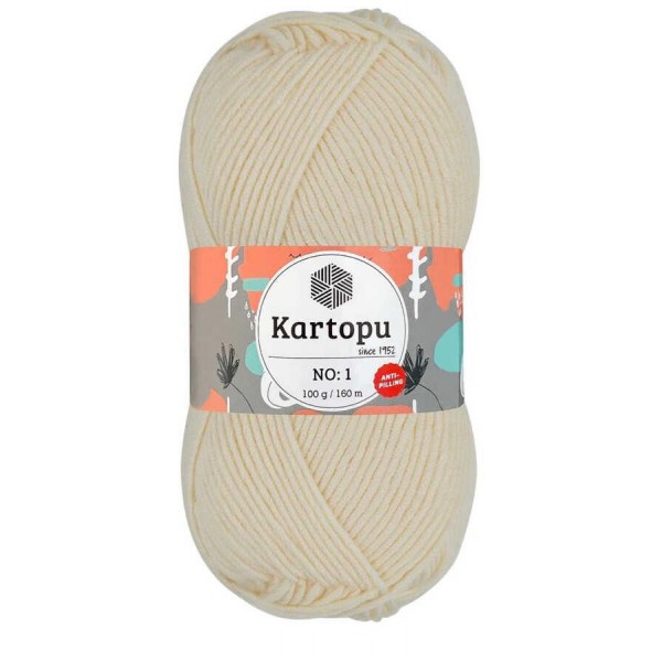 KARTOPU,NO 1 K0025 KREM