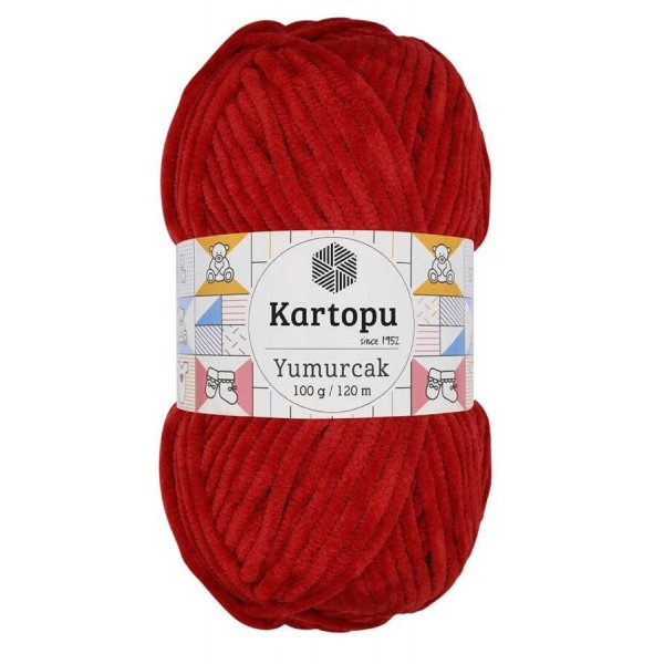 KARTOPU,YUMURCAK K0126 KIRMIZI