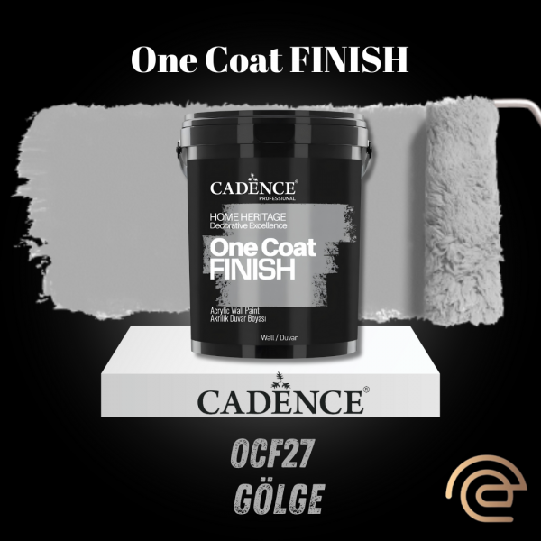 OCF27 Gölge Akrilik Duvar Boyası - One Coat Finish 2.5LT