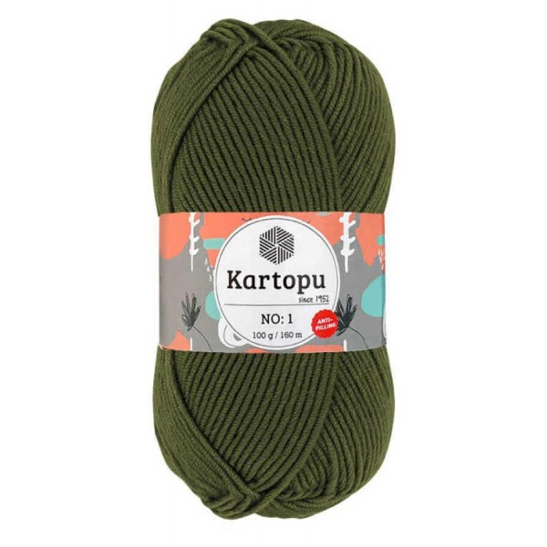 KARTOPU,NO 1 K0478 KARA YEŞİL