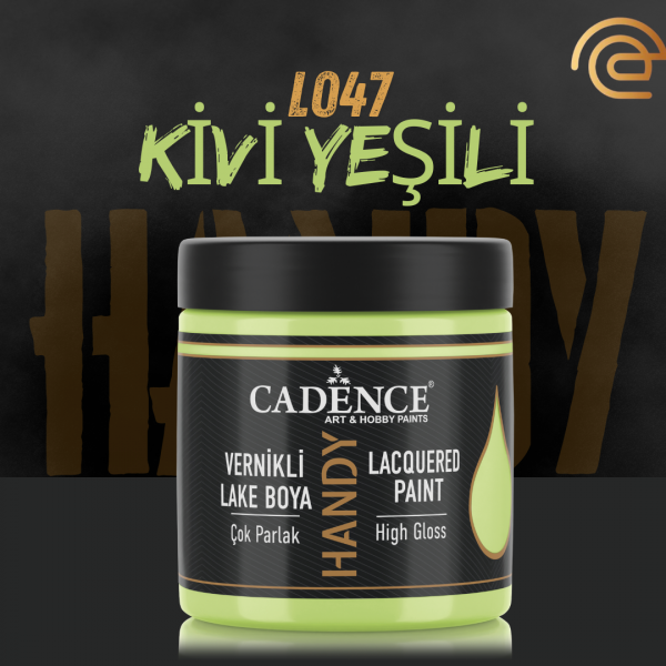 Cadence Vernikli Lake Boya L047 Kivi Yeşili 250Ml