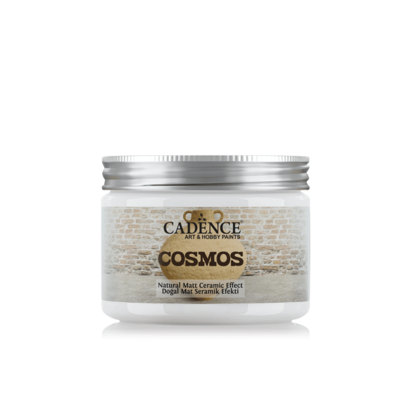 CS01 Beyaz Cosmos Doğal Mat Seramik Efekti 150ML