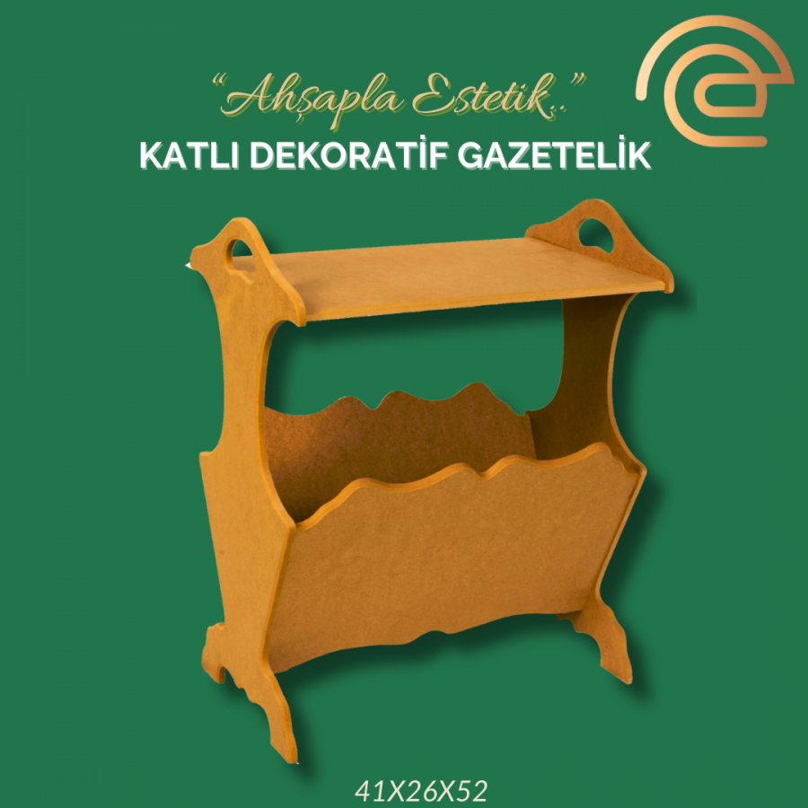 KATLI DEKORATİF GAZETELİK KATLI DEKORATİF GAZETELİK