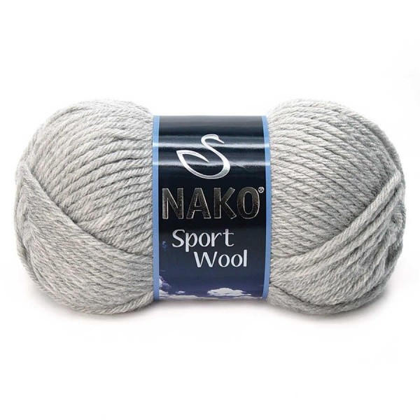 NAKO,SPORT WOOL 00195 AÇIK Gri MELANJ