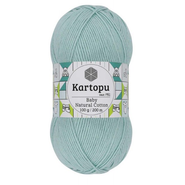 KARTOPU,BABY NATUREL COTTON K0547 CAM GÖBEĞİ YEŞİL