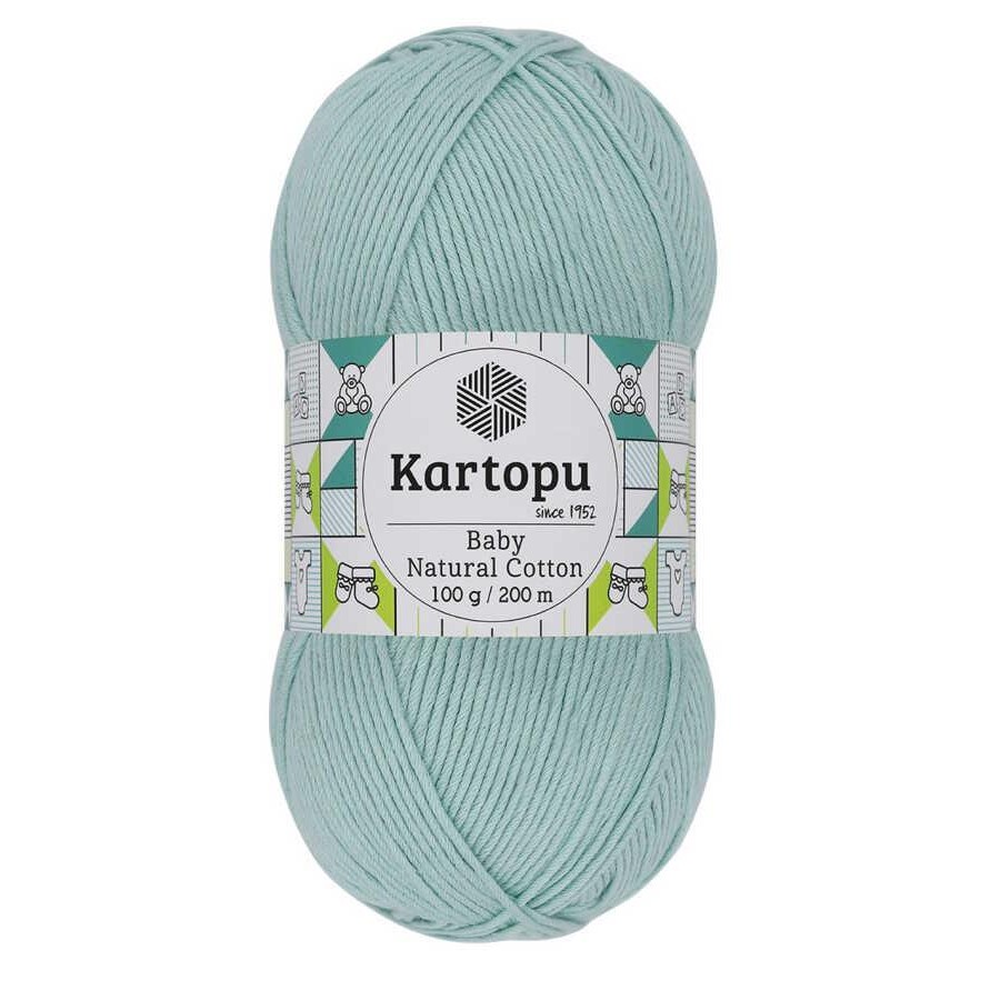 KARTOPU,BABY NATUREL COTTON K0547 CAM GÖBEĞİ YEŞİL