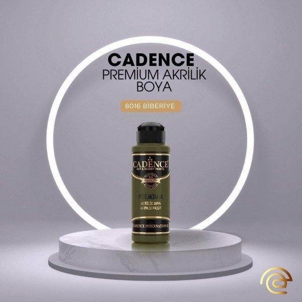 Cadence PREMİUM AKRİLİK BOYA 120 ML 8016 BİBERİYE