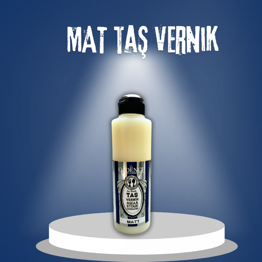 CADENCE 250ML Mat Taş Vernik CADENCE 250ML Mat Taş Vernik