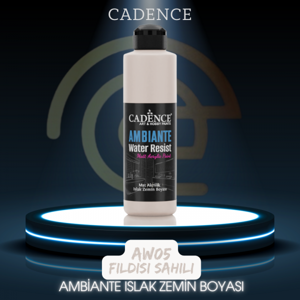 AW05 Fildişi Sahili Ambiante Islak Zemin Boyası 250ML + Katalizör 10GR