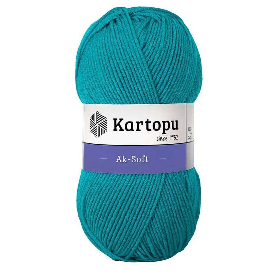 KARTOPU,AK-SOFT K0482 AÇIK PETROL YEŞİL