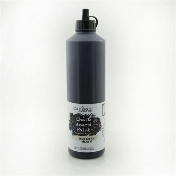 Kara Tahta Boyası 2600 Siyah 750Ml